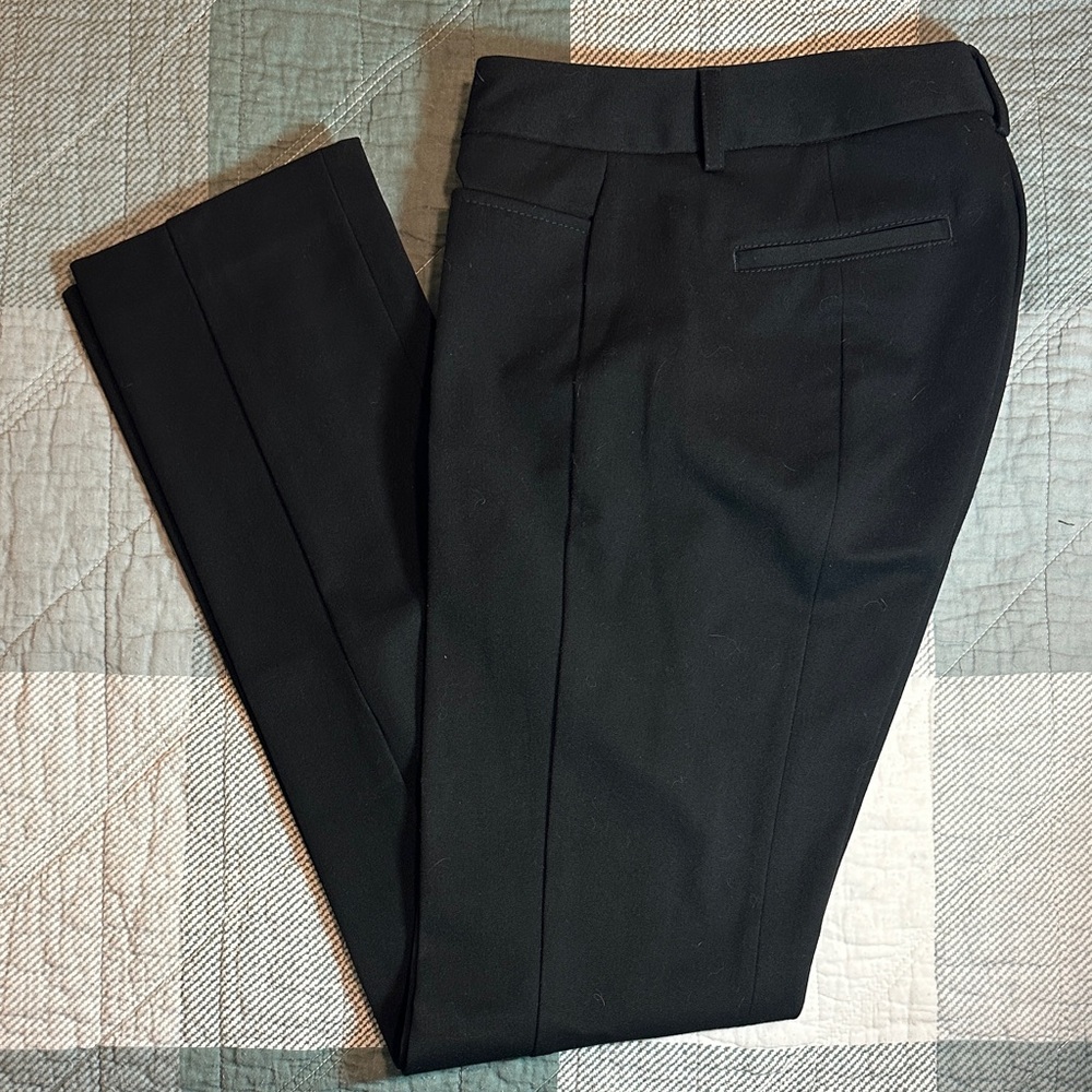 Express Black Columnist Dress Pants – Size 0R, Tailored Slim Trousers